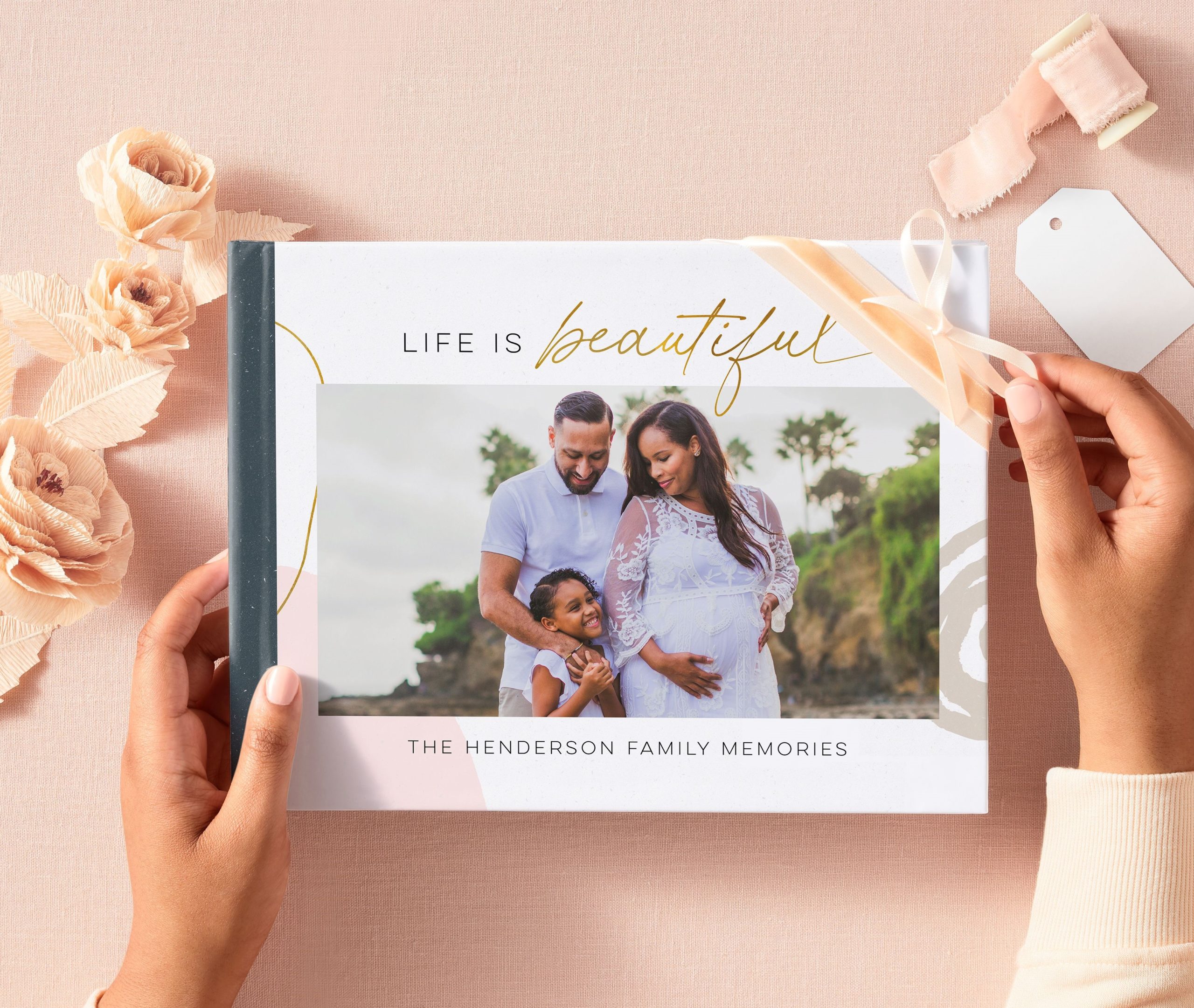 Beautiful family photo book